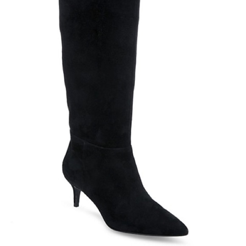 Knee high suede “Kirby” boots